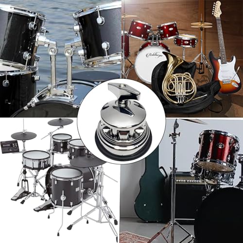 3 Pcs Drum Mount Bracket Zinc Alloy Floor Tom Leg Clamp miniatura 7