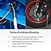 FIRSTINFO A1106AA Automotive Brake Fluid Bleeder Bleeding Connector Adapter Accessory for FIRSTINFO Brake Bleeder/Extractor/Pump Change Tool Kit