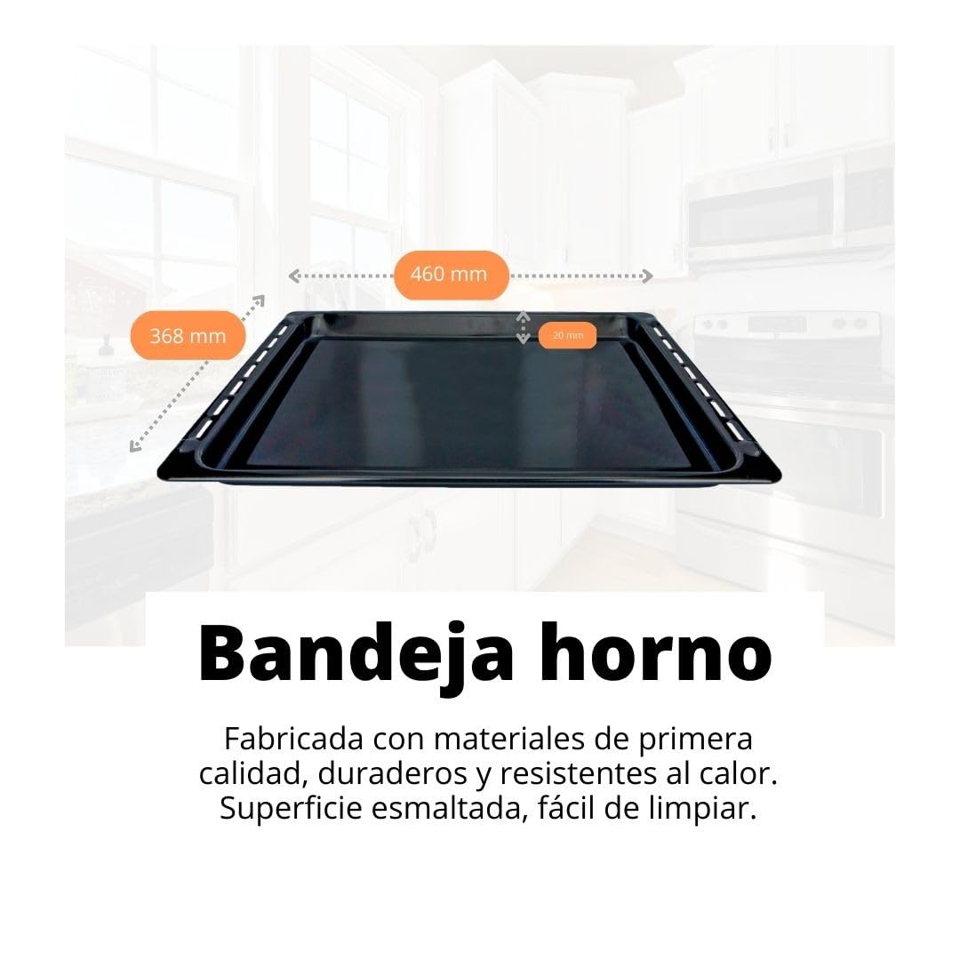 Recamania Pack Parrilla y Bandeja Horno Teka 370x460mm