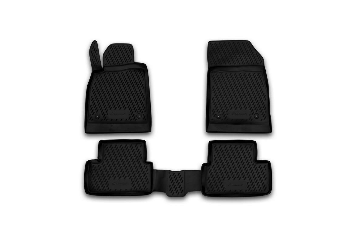 ELEMENT Alfombrillas 3D para ŠKODA Karoq 2017- | Familiar | Europa | Sin Caja Asiento | 4 Piezas — view 105