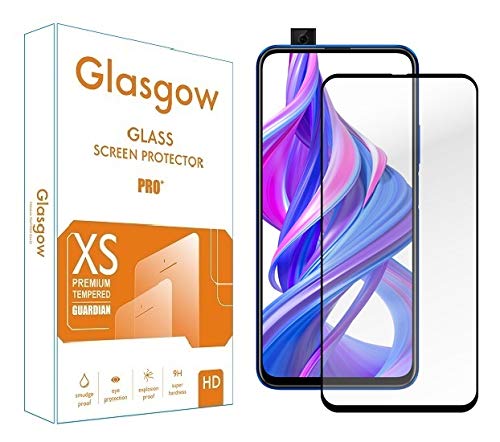 Glasgow Screen Protector for Honor 9X [Tempered Glass Guard with Edge to Edge Protection] [Gorilla] [Full Coverage] Easy Installation [Anti FingerPrint] - Black (B083FKP2M9) Amazon Price History, Amazon Price Tracker