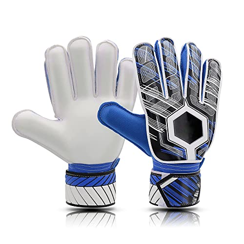 Accesorios De Futbol, Sports Meryado Guantes de Portero,Guantes de Portero de fútbol, Agarre Fuerte, Guante de fútbol con excelente amortiguación, Adecuado para Adolescentes y...