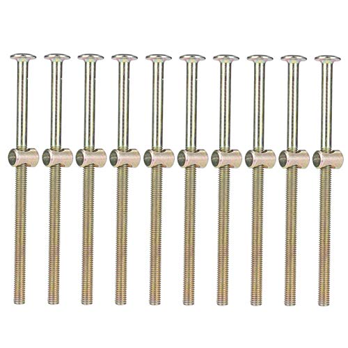 10 Pezzi Kit Bulloni Dadi, M6 120mm Viti a Testa