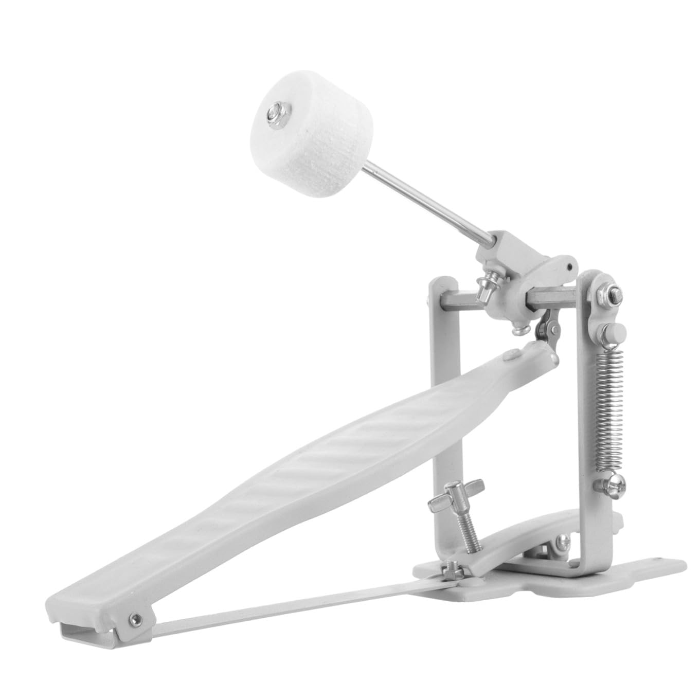 Levemolo Pedale Singolo per Grancassa in Metallo Resistente Accessorio per Batteria Professionale per Tamburo Pedale del Calcio per Kit Acustico ed Elettronico per Batteristi