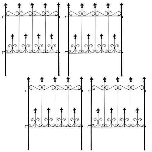 �Z�܂��X�^�C�� �I�[���h�V���g�[�t�F���X �~�j�^�C�v 4���g (��72×���s1.5×����92cm) �u���b�N OC004S-4P-BLK(SST) �t�F���X �� �� �ډB��