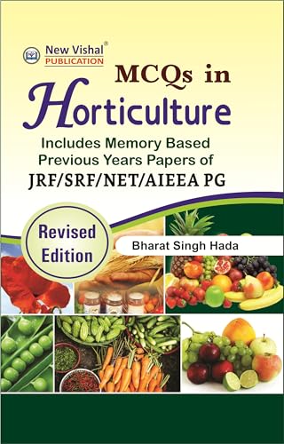 Image of MCQs in Horticulture (Revised Edition,2024-25) [Paperback] bharat singh hada