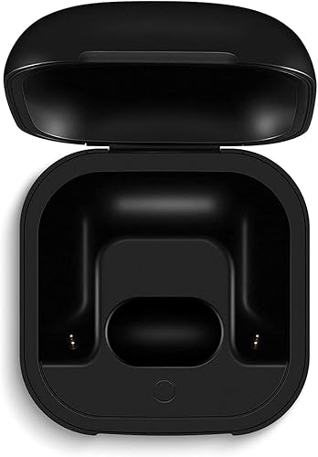 Funda de carga compatible con cargador Powerbeats Pro con botón de sincronización de emparejamiento Bluetooth y batería incorporada de 700 mAh (no
