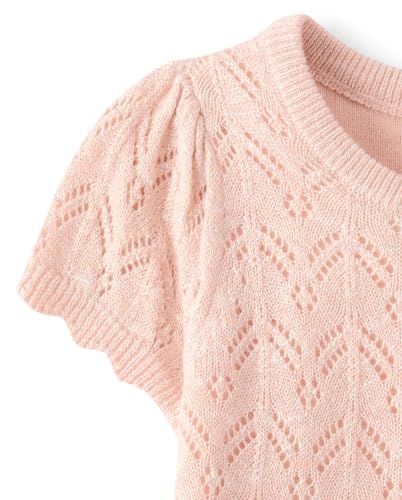 Image of Gymboree Girls' and Toddler Short Sleeve Pullover Sweater