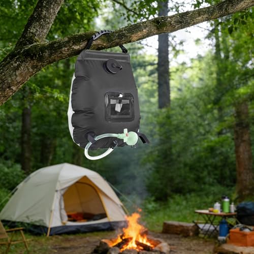 Douches solaires pour camping 20L | Sac de bain de cabane et terrasse - 3