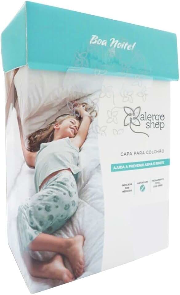 Capa Antiácaro Impermeável para Colchão Slim Tex/C190xL90xA30cm