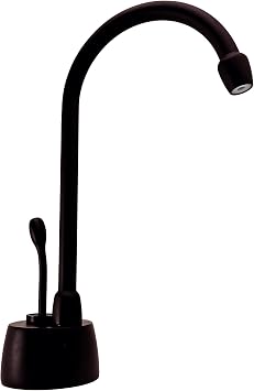 Westbrass D271-NL-12 Velosah 9" 1-Handle Hot Water Dispenser Faucet Tank sold separately, Oil Rubbed Bronze