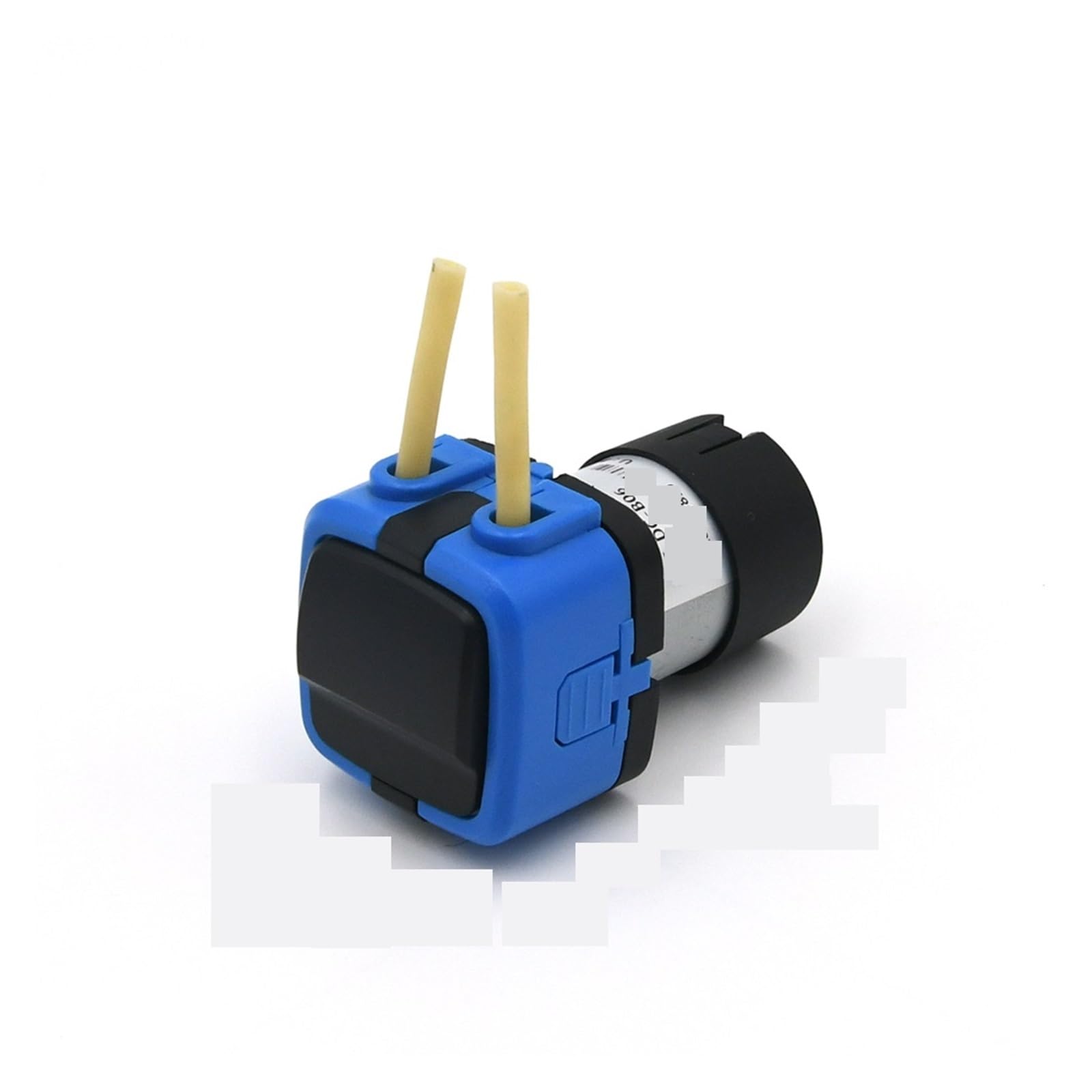 CUDTAPI - KXF Peristaltic Pump 12V 24V 6V DC Motor Low Flow Dosing For Liquid Transfer And Beverage Liquid Paste Filling Machine(S06,KXF-DC-12V)