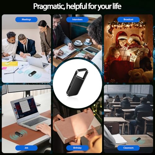 Image of 72GB Voice Activated Recorder with Playback - 10860H Recording Device with Noise Reduction DSP 6.0 Portable Audio Recorder for Lecture /Interviews & Meeting - Digital Vioce Activated Recorder