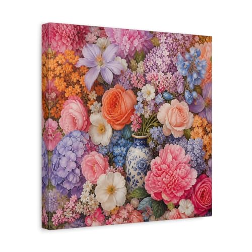 Art mural floral coloré pour apporter joie et nature dans votre maison