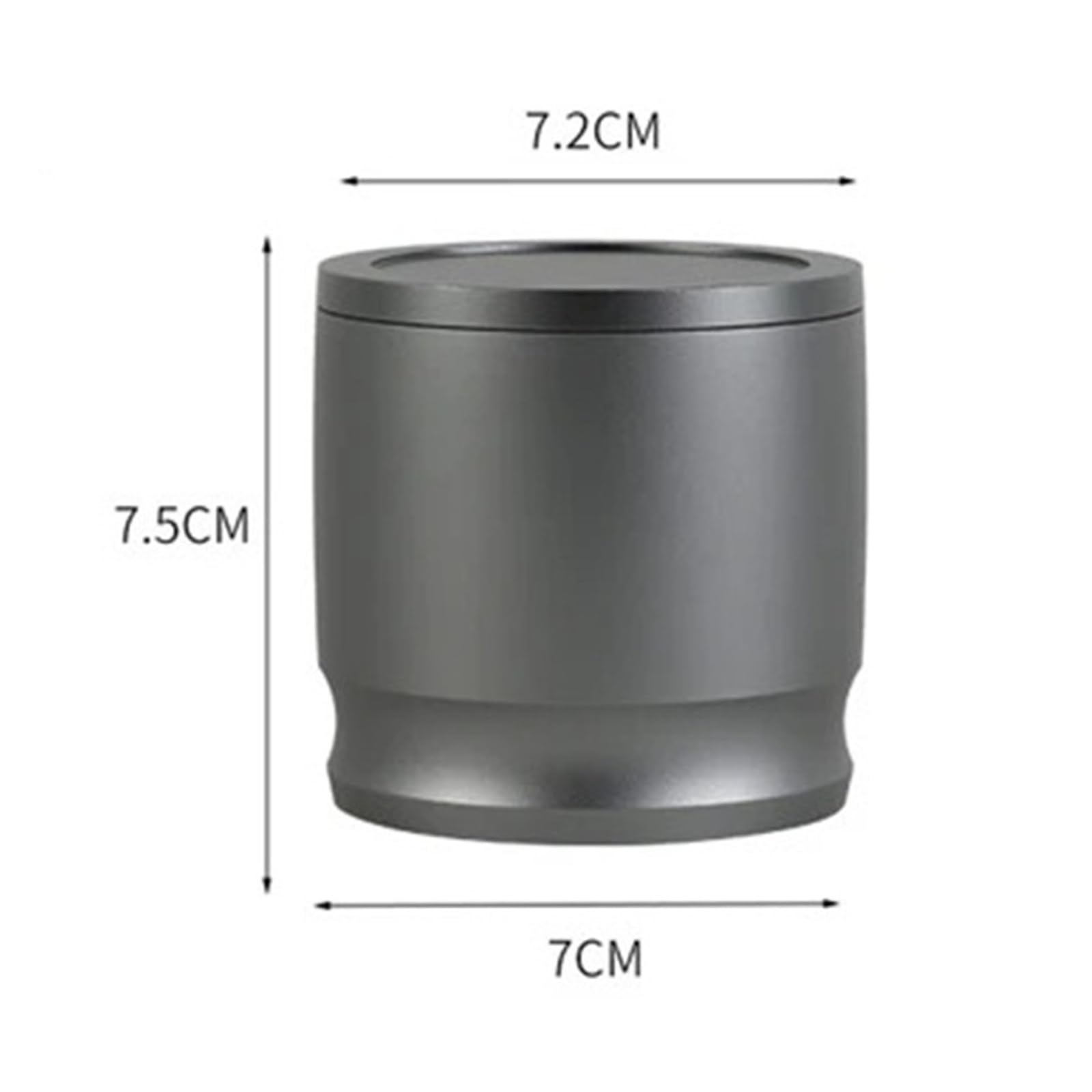 Taza dosificadora de café de aleación de aluminio