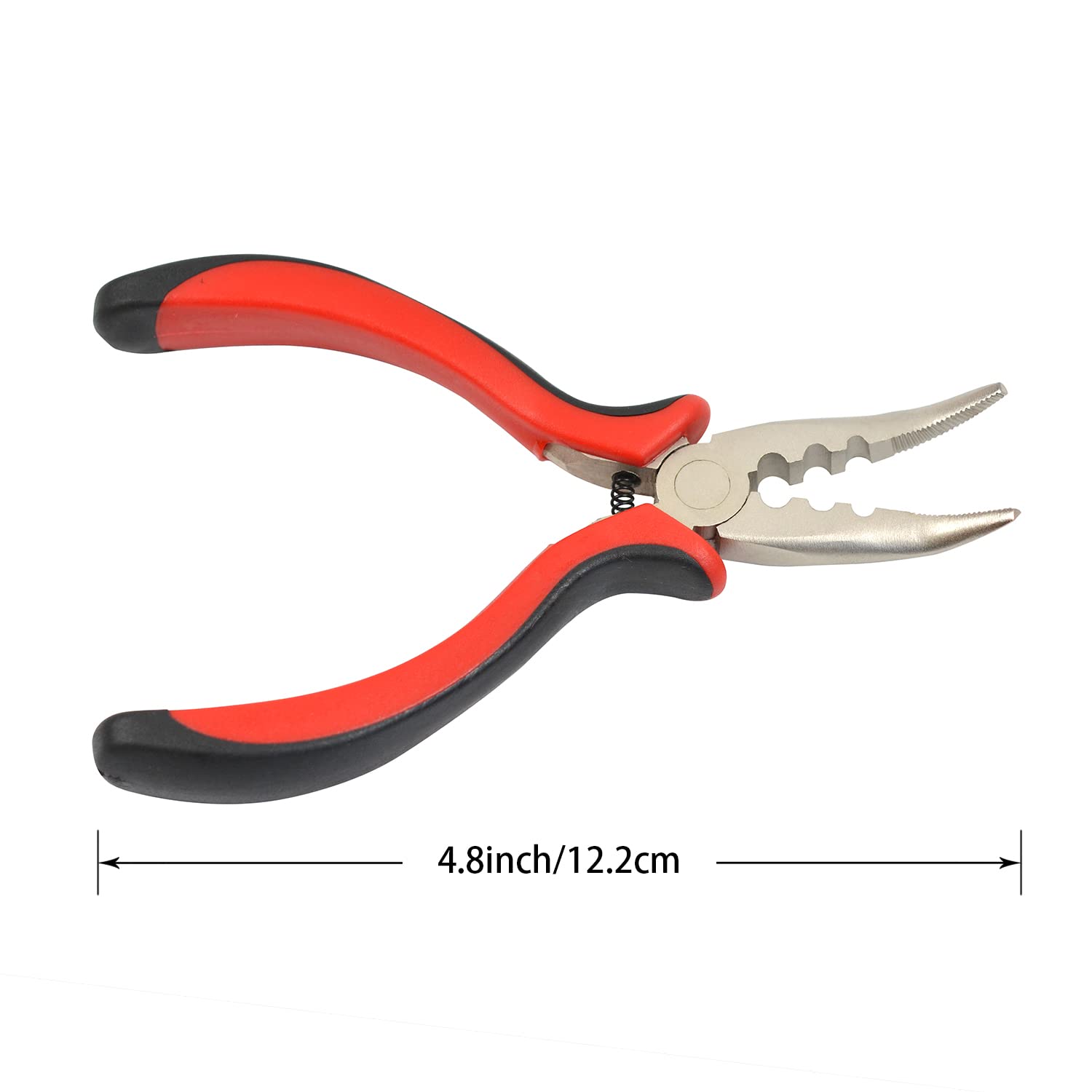 Hair Extensions Tools Kit with 3-Hole I-tip Hair Extension Pliers Loop Needle Threader Pulling Hook Needle 600 Pcs Micro Rings Links Beads for Hair Extensions image 3