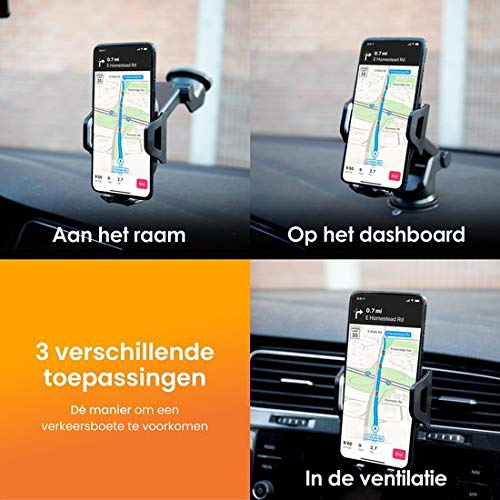 R2B Telefoonhouder auto met zuignap geschikt voor raam/dashboard - Auto accessoires - Phone holder - Auto telefoonhouder… - Image 4