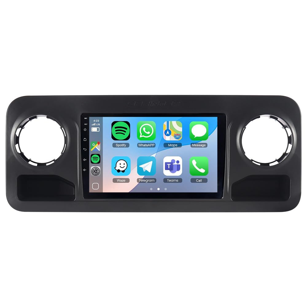 Autoradio pour Mercedes Benz Sprinter Freightliner W907 VS30 2019-2023 | Android 15, 4+64GB, 10.1 Pouces, Android Auto Carplay sans Fil , Écran Tactile, GPS, Bluetooth 5.4, DSP WiFi 6.0