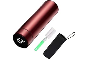 Smart Sports Water Bottle with LED Temperature Display