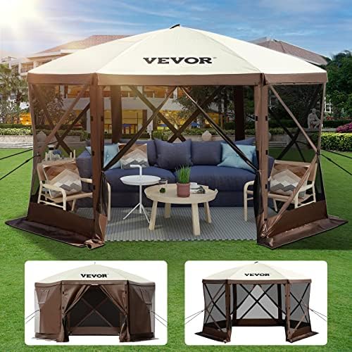 Vevor 12 X 12 FT POP-UP GAZEBO SCREEN TENT Pop-Up Gazebo Screen Tent thumb #8