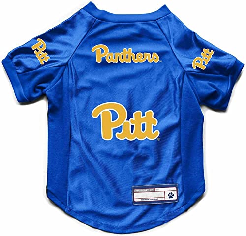 Littlearth Pittsburgh Panthers NCAA Stretch Pet Jersey
