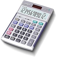 カシオ 本格実務電卓 12桁 検算機能 ジャストタイプ ピンク Amazon | カシオ デザイン電卓 ジャストタイプ 12桁 JF-Z200PK-N