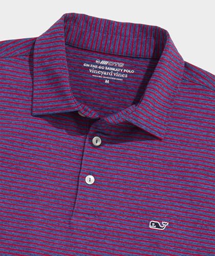 Image of vineyard vines Men's Bradley Stripe Sankaty Polo