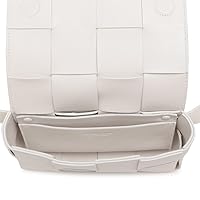 BOTTEGA VENETA ホワイト ボディーバッグ BOTTEGA VENETA ボッテガ・ヴェネタ イントレチャート ボディ