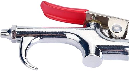 Miniatura 6 de KIMISS Pistola de soplado de aire, mini compresor de aire de 0.472 in Kit de soplado de acero de aleación de pistola neumática compresor plumero