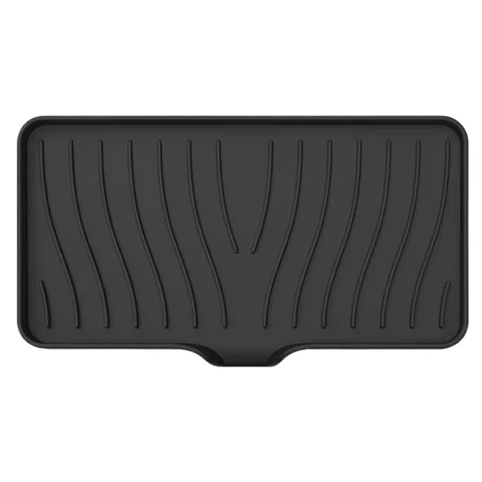 2Pcs Silicone Bathroom Soap Dishes Sink Sponge Holder For Kitchen, Shower Tray Counter Rubber Dish With Drain for Soap(Black)