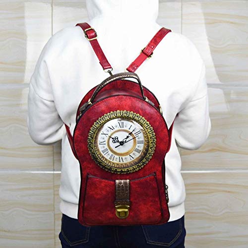 Women's Real Working Clock Bag, Workable Clock Crossbody Handbag Time Function Collection Shoulder Dropship Bag4