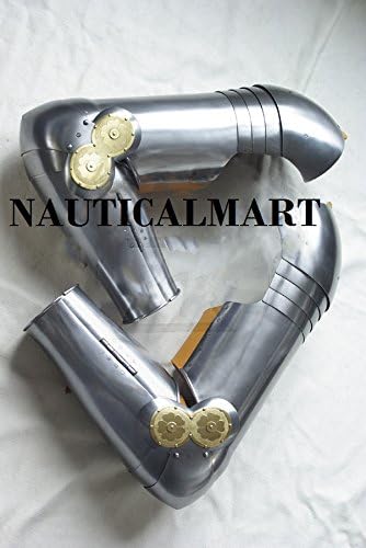 NauticalMart Re-Enactment/LARP/Role-Play/Theatre Medieval Steel Arm Guard