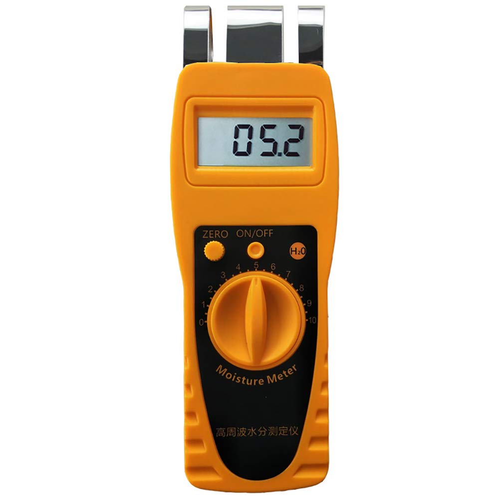 JK-P10 0.5% High Precision Paper Carton Moisture Meter, Detector Tester Hygrometer with 0 to 100% Measuring Range (JK-P10)