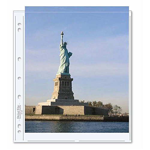 Print File 811-2P 8.5x11 in. Photo Pages (25 pack)