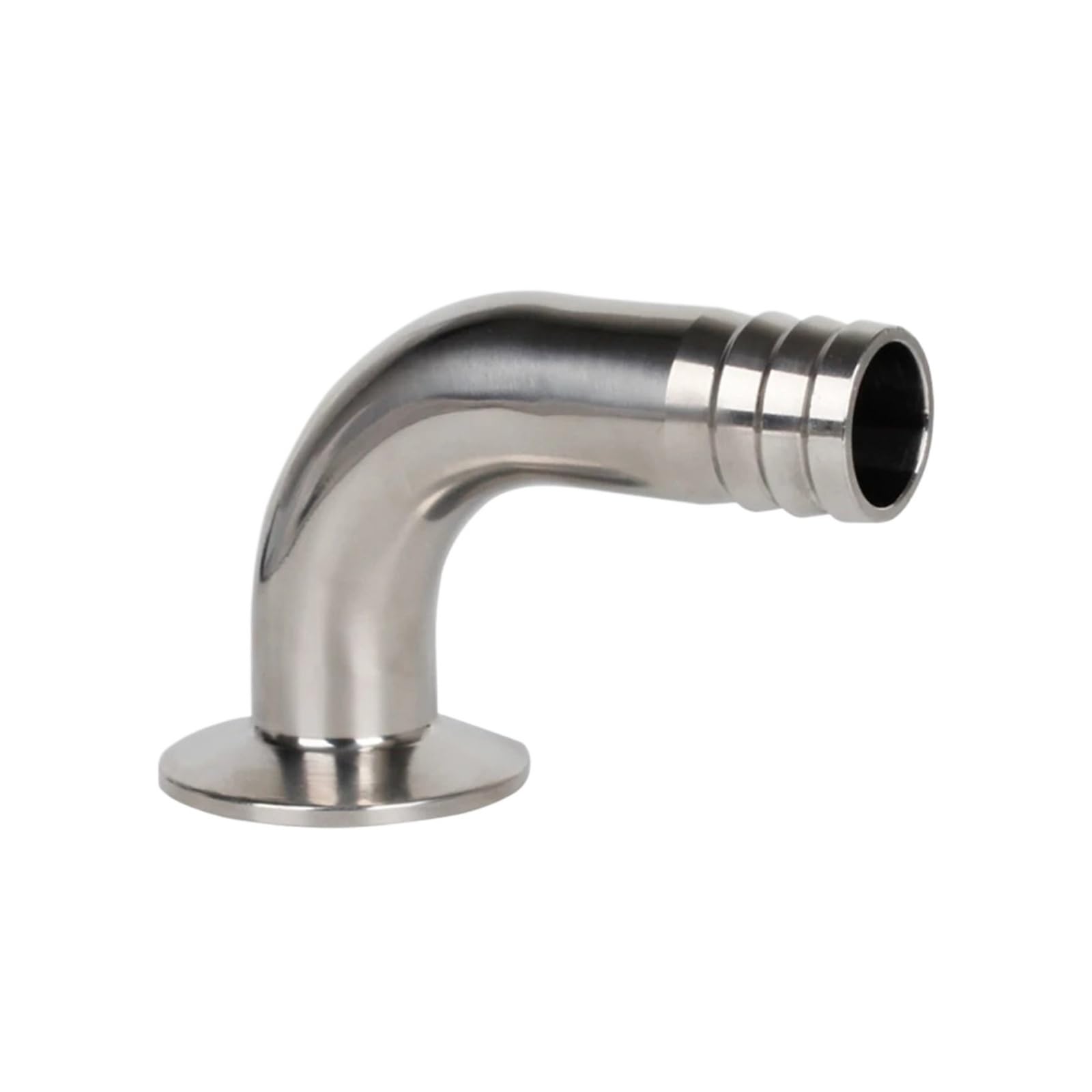 SUS304 90°-Winkelschlauchtülle x Tri-Clamp 1,5-4"