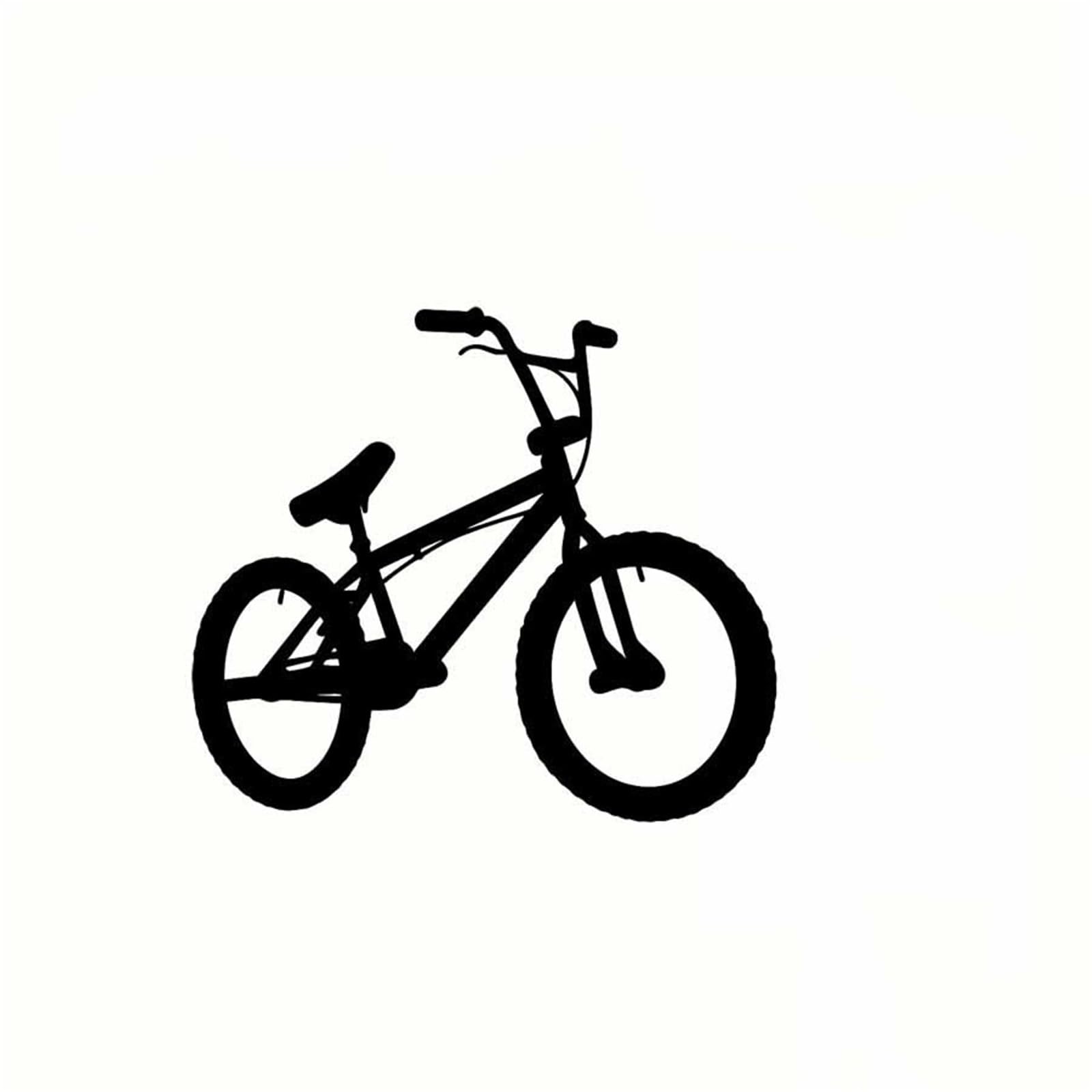 HAfgDJ 2Pcs Bicycle Cycling Sport Stickers, Scratch Cover Decal for Car Body Window Door Trunk Motorcycle