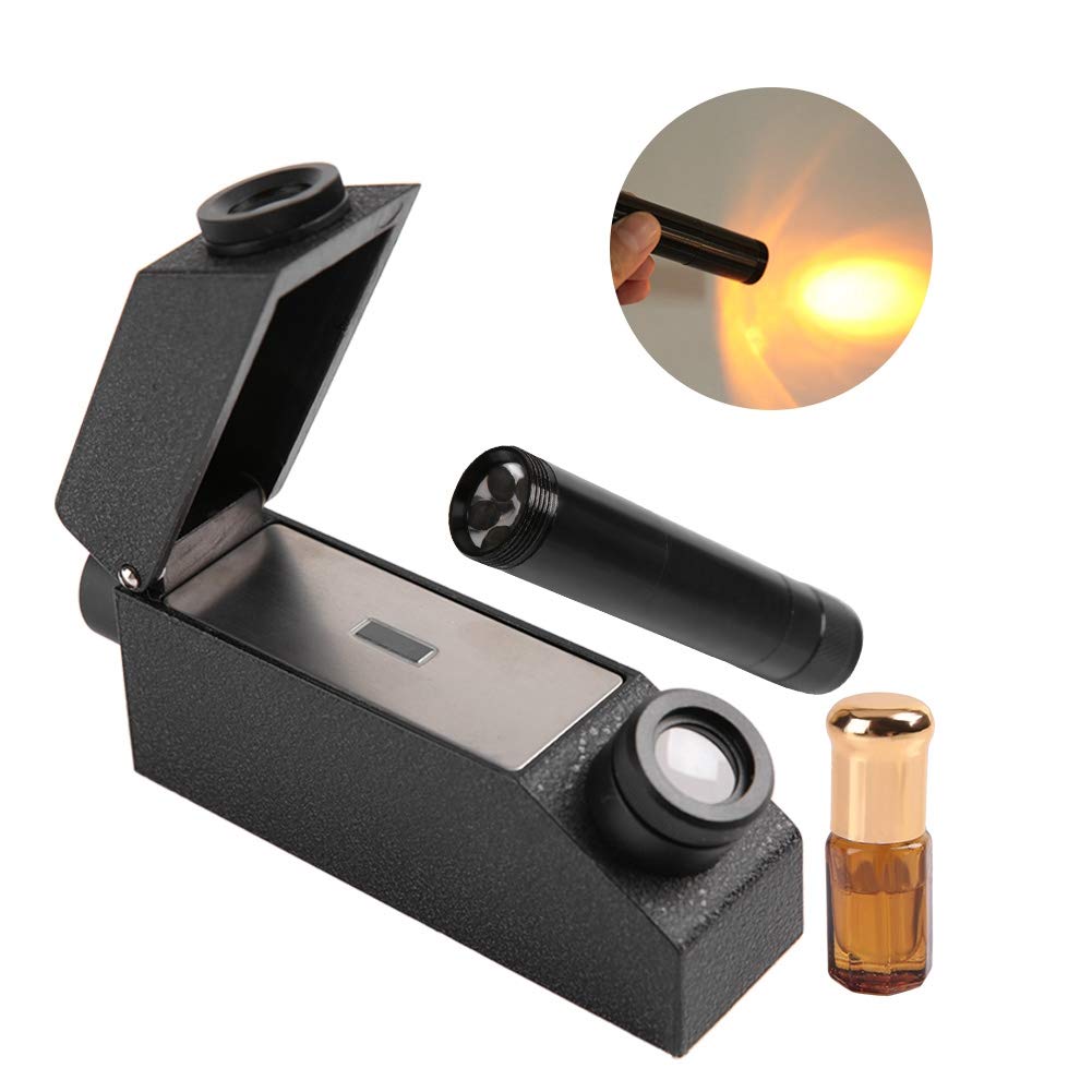 Gem 1.30-1.81 RI - Refractómetro con herramienta de fuente de luz LED