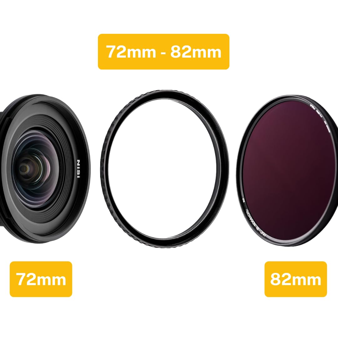 NiSi Anello adattatore filtro in ottone 72-82mm