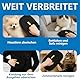 Tierhaarentferner Handschuh, 3 Stück Katzenhaarentferner, Wiederverwendbare Pet Hair Remover Glove and Fusselentferner Tierhaare, Fellhandschuhe Katze für MöBel, Kleidung und Teppiche