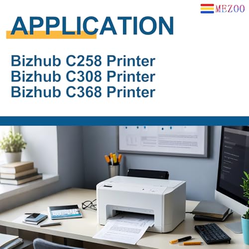 Image of MEZOO TN324 TN-324 Toner Cartridge High Yield TN324K TN324C TN324M TN324Y