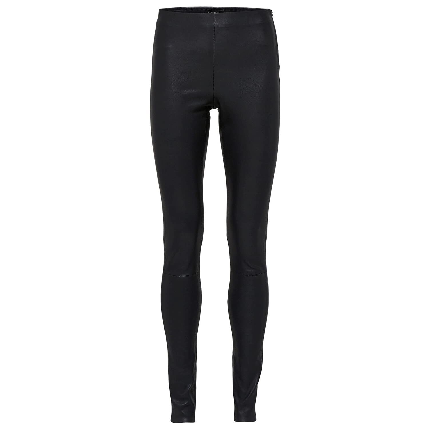 SELECTED FEMME Female Leggings Lamm Leder