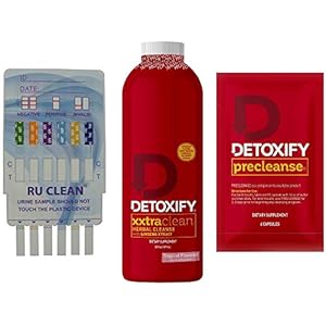 Detoxify XXtra Clean Cleansing Drink – Herbal Precleanse Capsules – RU Clean 6 – Pre Cleanse, Detoxify and Quick Flush…