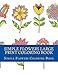 Simple Flowers Large Print Coloring Book: Easy Beginner Designs of Flowers coloring book for adults (Simple Adult Coloring Books)