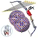 Bow and Arrow Toy Set for Kids, Foldable and Collapsible Archery Complete Pack with 6 Suction Cup Arrows, and 2 Targets, Best for Outdoor Sports, Hunting, and Adventure Games, Ideal Gift for Beginners