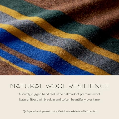 Image of Pendleton Yakima Camp Blanket Full Queen 90 inch x 90 inch - Wool Cotton