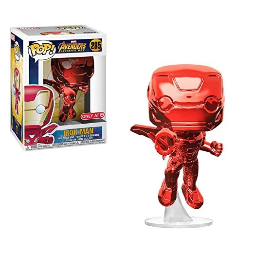 Pop! Avengers Infinity War - Figura Iron Man Red Chrome Exclusive (34263)