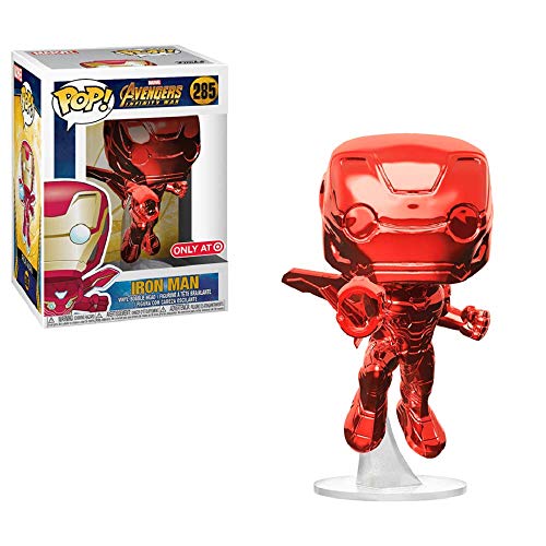 Pop! Avengers Infinity War - Figura Iron Man Red Chrome Exclusive (34263)
