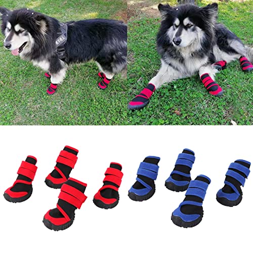 Bottes de neige imperméables pour animaux avec scratch ajustement confort - 3