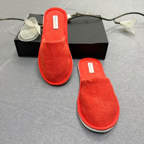 Image of Travelkhushi Unisex House Slippers For Winter & Summer Carpet Slippers for Bedrooms Indoor Home Slipper Comfy Soft Cozy Flip Flops