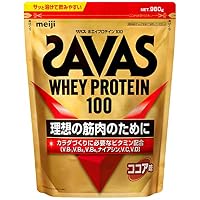 数量限定 明治 ザバス ホエイプロテイン100 ココア 1050g×2 51P11BKoAkL._SS200_.jpg